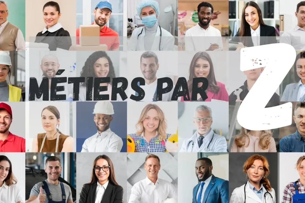 Top 5 des métiers par Z