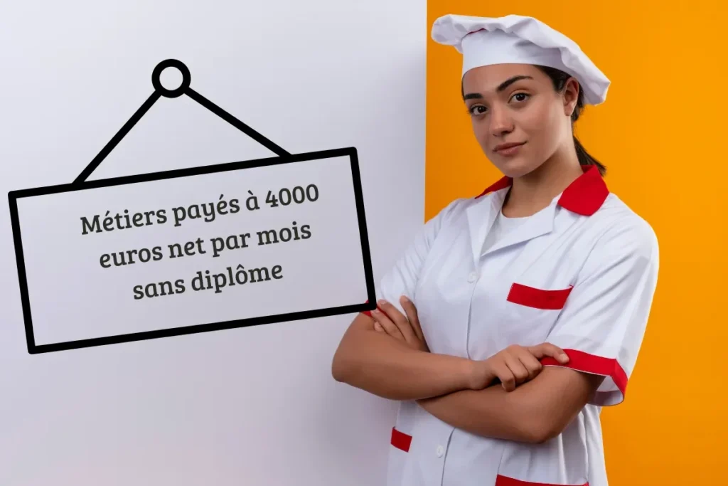 Métiers payés à 4000 euros net par mois sans diplôme : top 5 à considérer